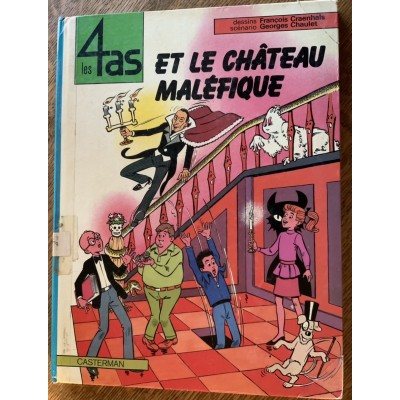 Les 4 as - 20 - Et le chateau maléfique  De Francois Craenhals|Georges Chaulet